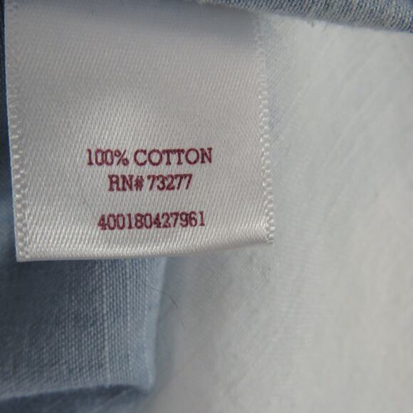 Custom Bleach Die Corset Lace Up Denim Button Down Top Medium Retro - Picture 6 of 7